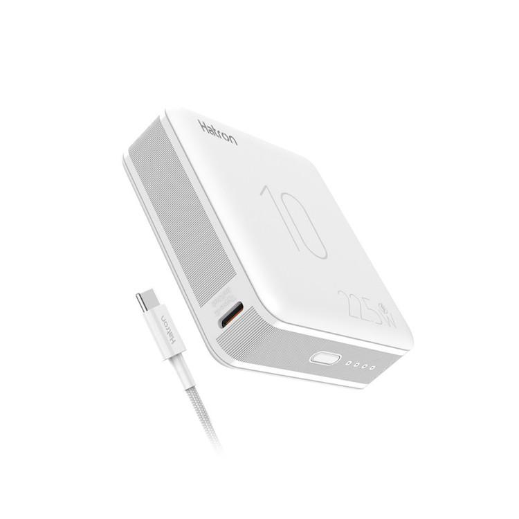 پاوربانک 22.5 وات هترون مدل HPB1065ME ظرفیت 10هزار میلیآمپرساعت