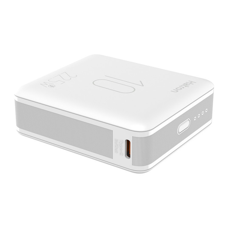 پاوربانک 22.5 وات هترون مدل HPB1065ME ظرفیت 10هزار میلیآمپرساعت