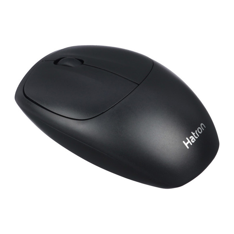 کیبورد و ماوس بی سیم هترون مدل HKCW130، سوییچ ممبران، Full-Size