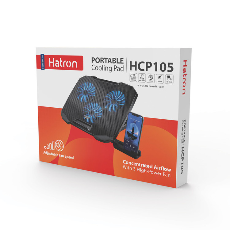 پایه خنک کننده لپ تاپ هترون مدل HCP105