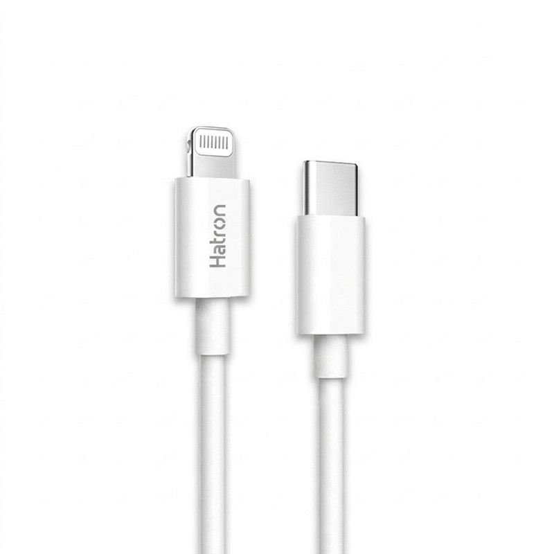 کابل شارژ USB-C به لایتنینگ  هترون مدل  MFI HC365i طول 1متر