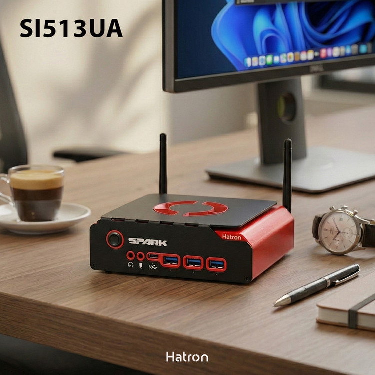 کامپیوتر کوچک هترون مدل SI513UAW-i5 1335U-8GB DDR5-512GB SSD M2