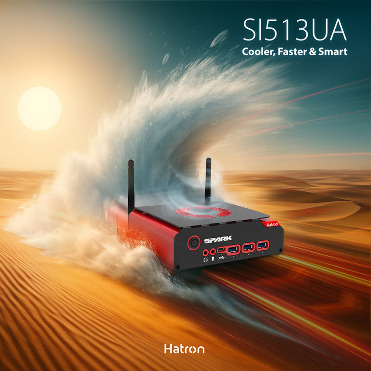 کامپیوتر کوچک هترون مدل SI513UAW-i5 1335U-8GB DDR5-512GB SSD M2