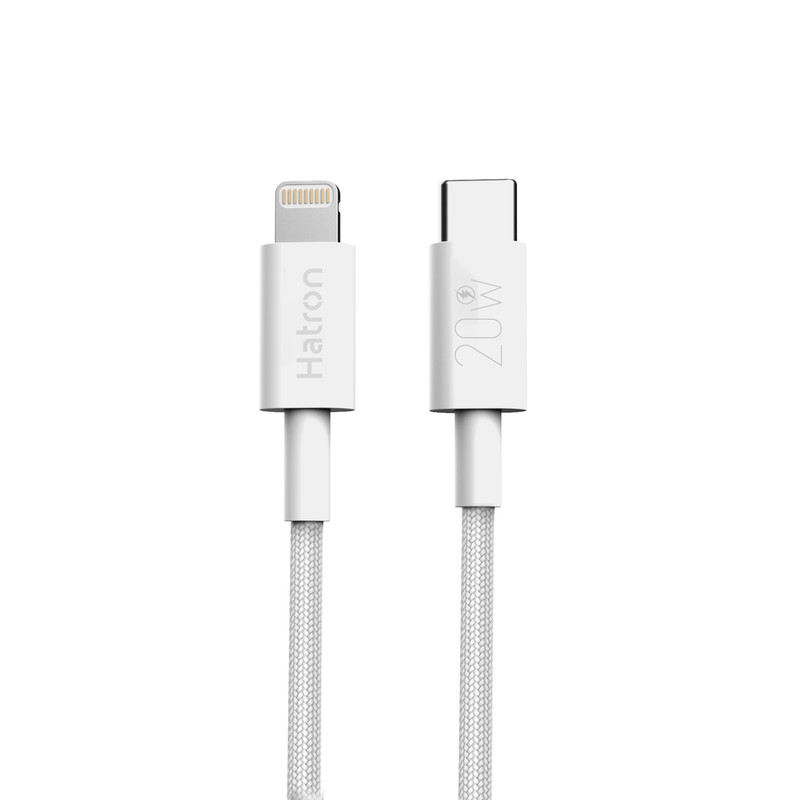کابل تبدیل USB به لایتنینگ هترون مدل HC605i طول 1متر