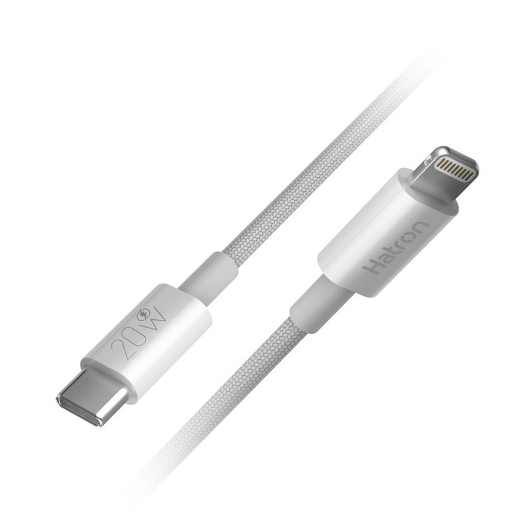 کابل تبدیل USB به لایتنینگ هترون مدل HC605i طول 1متر