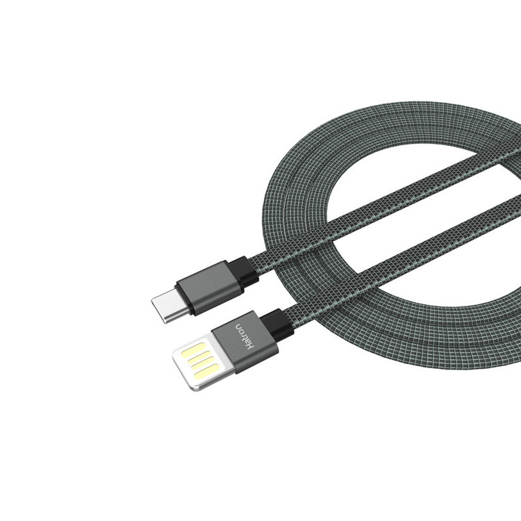 کابل تبدیل USB به usb-c هترون مدل HC189UC طول 1متر