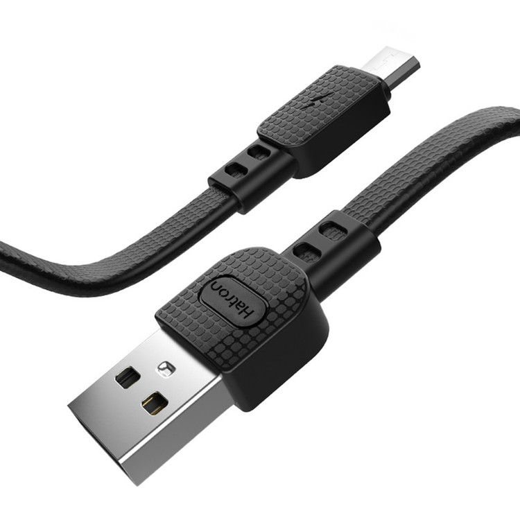 کابل تبدیل USB به MicroUSB هترون مدل HC138M طول 1 متر