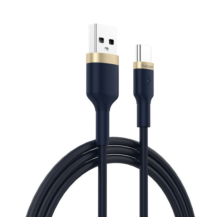 کابل تبدیل USB به USB-C هترون مدل HC203B طول 1 متر