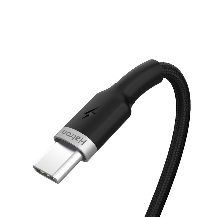 کابل تبدیل USB به USB-C هترون مدل HC203B طول 1 متر
