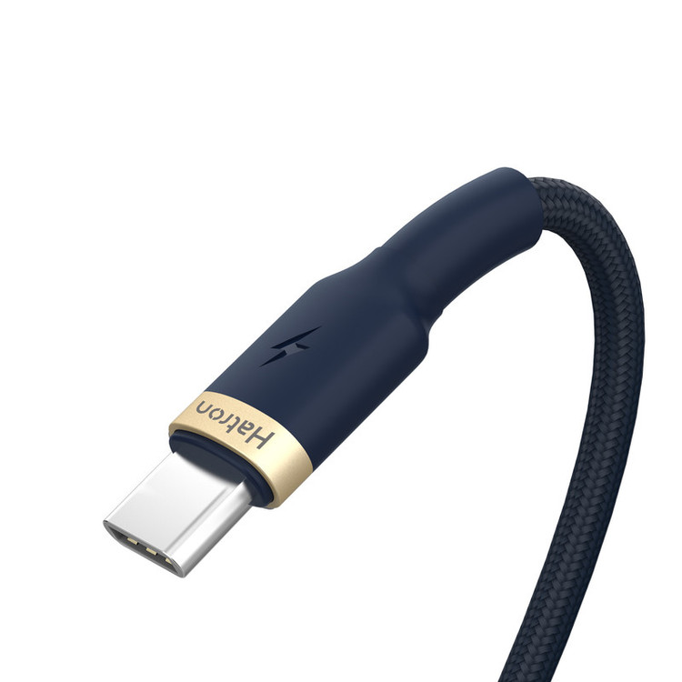 کابل تبدیل USB به USB-C هترون مدل HC203B طول 1 متر