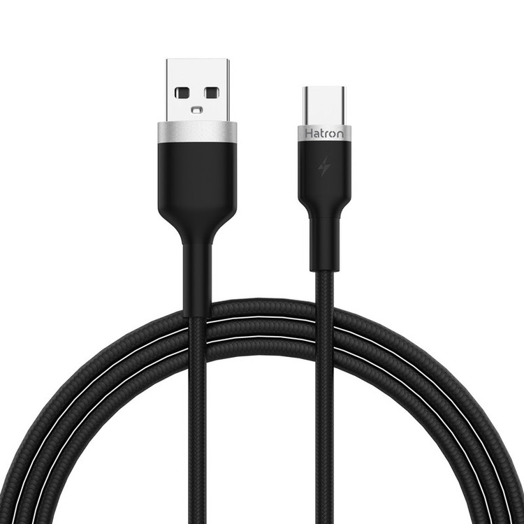 کابل تبدیل USB به USB-C هترون مدل HC203B طول 1 متر