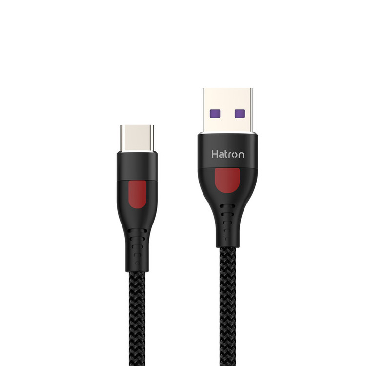 کابل USB به USB-C هترون مدل HC303HB طول 1 متر