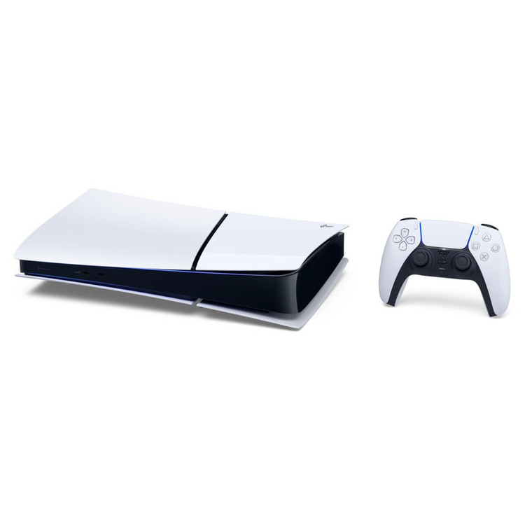کنسول بازی سونی مدل PlayStation 5 Slim Digital Edition ظرفیت 825 گیگابایت ریجن CFI-2116 اروپا به همراه دسته اضافی و پایه شارژر