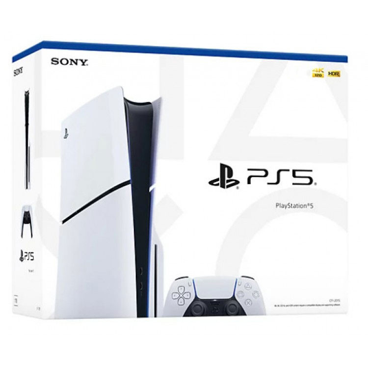 کنسول بازی سونی مدل PlayStation 5 Slim ظرفیت یک ترابایت ریجن 2016A اروپا به همراه دسته اضافی و پایه شارژر و هدست Elite