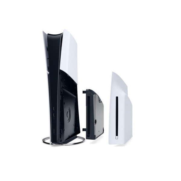 کنسول بازی سونی مدل PlayStation 5 Slim ریجن اروپا سری 2016A نسخه دیسکخور ظرفیت یک ترابایت به همراه دسته اضافی و بازی EA SPORTS FC 26