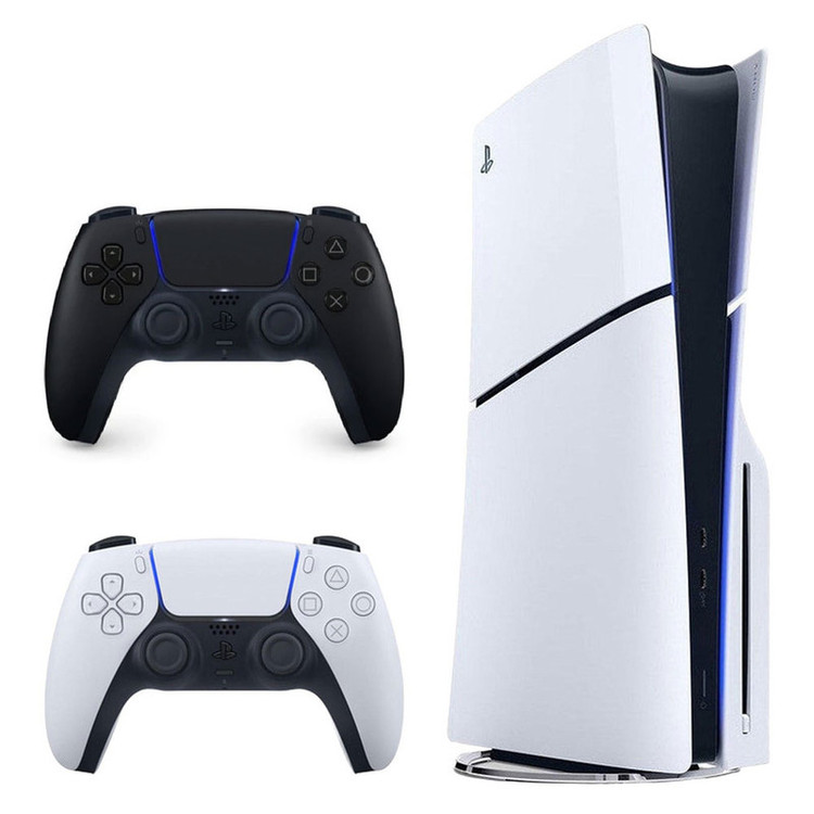 کنسول بازی سونی مدل PlayStation 5 Slim ظرفیت 1 ترابایت ریجن CFI-2116 اروپا به همراه دسته اضافی