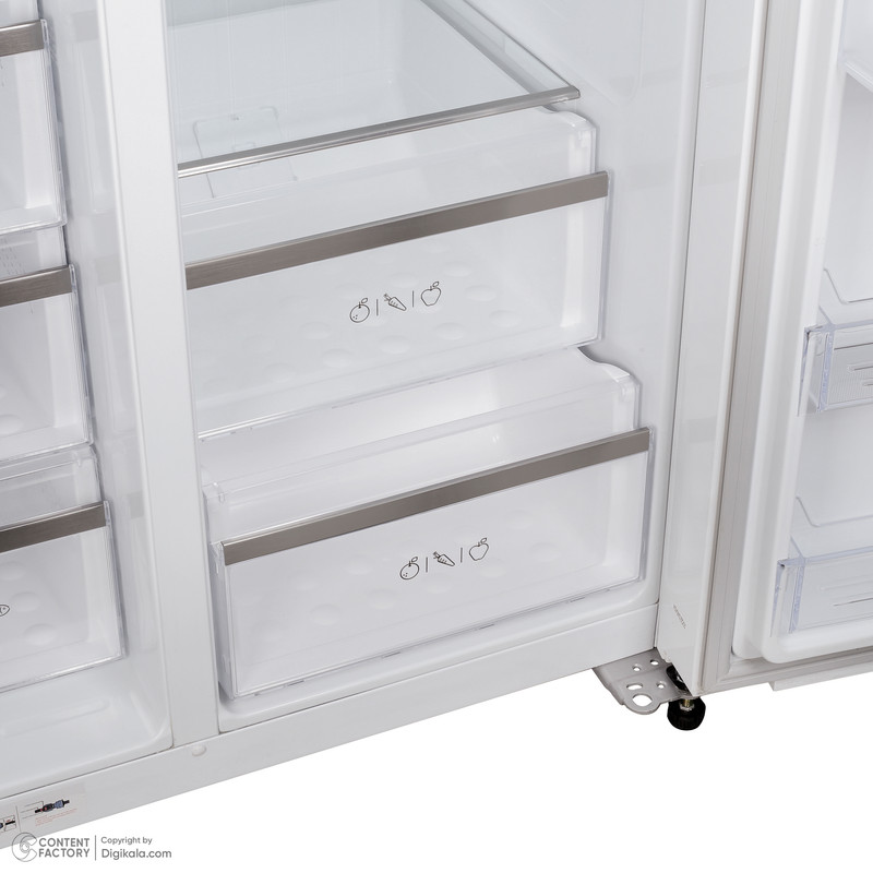 یخچال و فریزر ساید بای ساید 32 فوت اسنوا مدل S1Di-M210-W