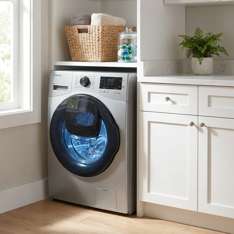 ماشین لباسشویی 9 کیلوگرم اتوماتیک اسنوا مدل SWM-F92S