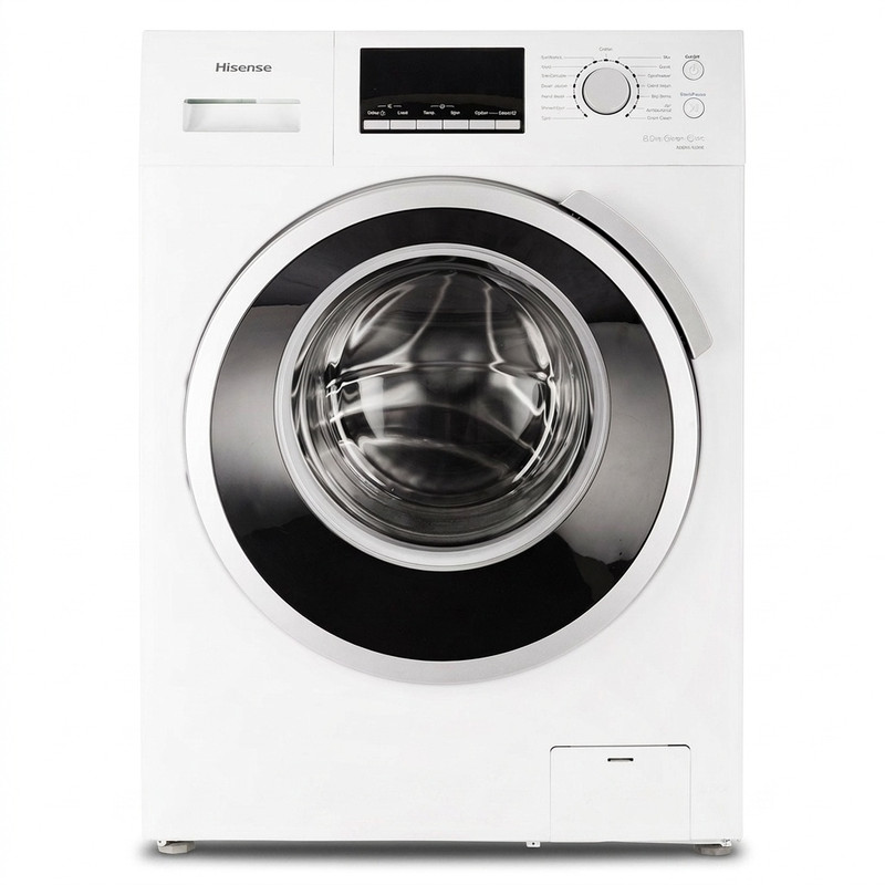 ماشین لباسشویی هایسنس مدل WFH8012D ظرفیت 8 کیلوگرم