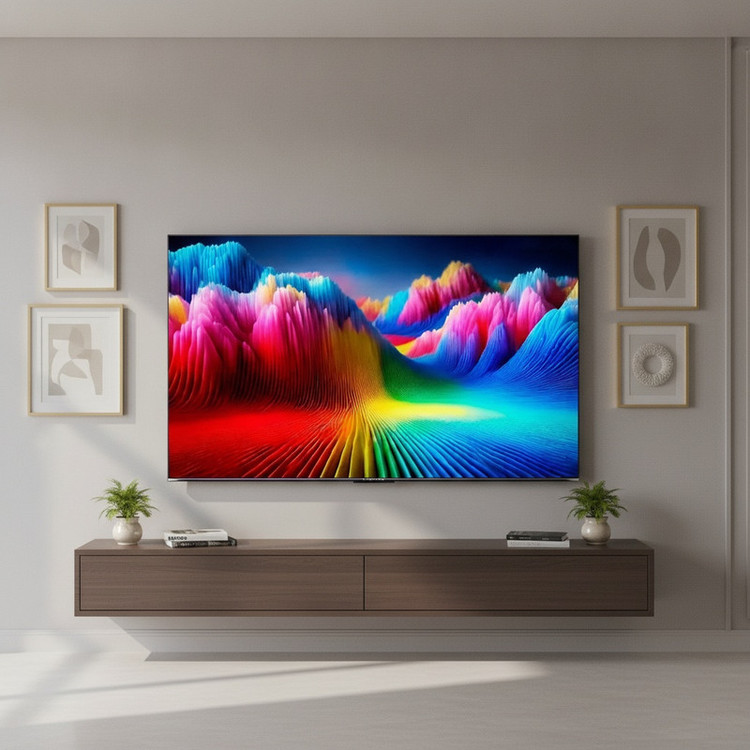 تلویزیون 100 اینچ کیو ال ای دی هوشمند ایکس ویژن مدل 100X25