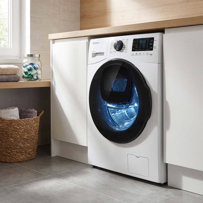 ماشین لباسشویی 9 کیلوگرم اتوماتیک اسنوا مدل SWM-F92W