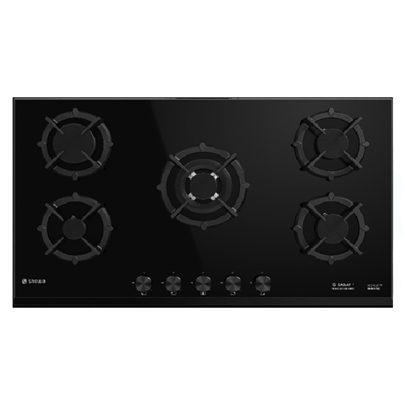 اجاق گاز صفحه‌ای پنج شعله اسنوا مدل SGH5-90203G