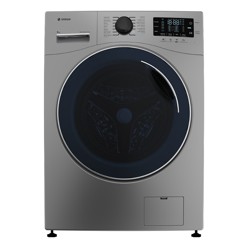ماشین لباسشویی 9 کیلوگرم اتوماتیک اسنوا مدل SNW-9050S
