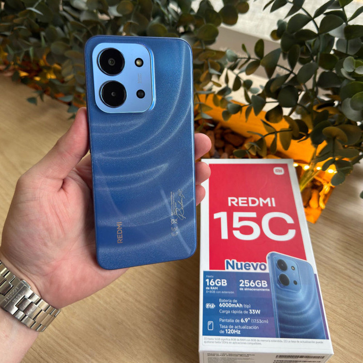 گوشی موبایل شیائومی مدل Redmi 15C 4G دو سیم کارت ظرفیت 256 گیگابایت و رم 8 گیگابایت