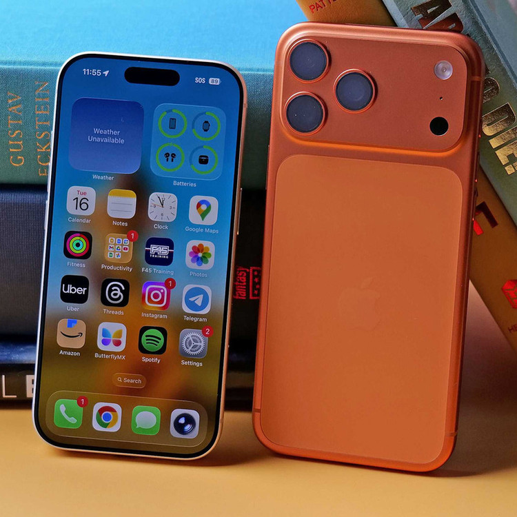 گوشی موبایل اپل مدل iPhone 17 Pro Max ZAA تک سیم کارت + eSim ظرفیت 1 ترابایت و رم 12 گیگابایت - نات اکتیو