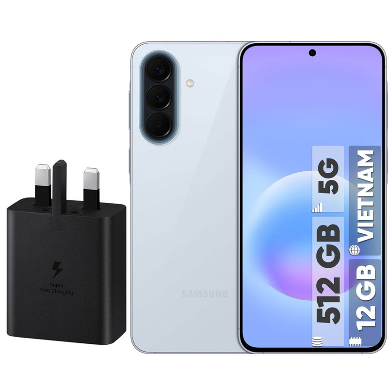 گوشی موبایل سامسونگ مدل Galaxy A57 دو سیمکارت ظرفیت 512 گیگابایت و رم 12 گیگابایت - ویتنام - به همراه شارژر 45 وات سامسونگ