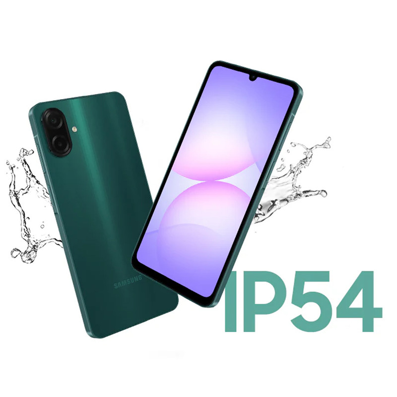 گوشی موبایل سامسونگ مدل Galaxy A07 دو سیم کارت ظرفیت 128گیگابایت و رم 6 گیگابایت به همراه شارژر 25 وات سامسونگ