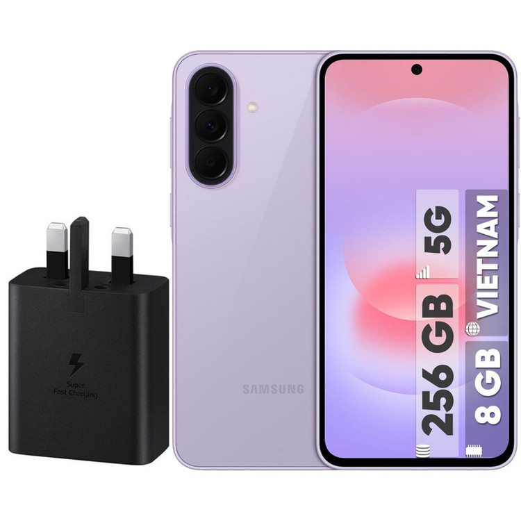 گوشی موبایل سامسونگ مدل Galaxy A37 دو سیمکارت ظرفیت 256 گیگابایت و رم 8 گیگابایت - ویتنام - به همراه شارژر 45 وات سامسونگ