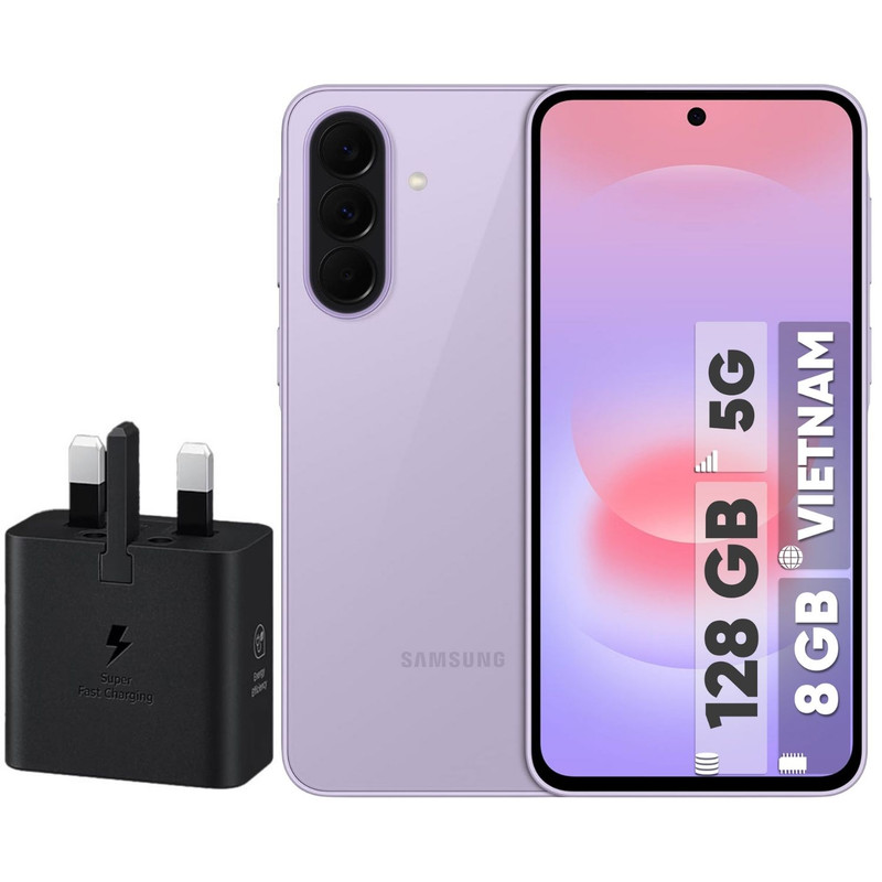 گوشی موبایل سامسونگ مدل Galaxy A37 دو سیم‌کارت ظرفیت 128 گیگابایت و رم 8 گیگابایت - ویتنام - به همراه شارژر 25 وات سامسونگ
