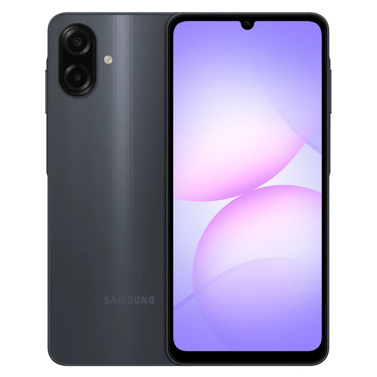 گوشی موبایل سامسونگ مدل Galaxy A07 دو سیم کارت ظرفیت 128گیگابایت و رم 6 گیگابایت - به همراه شارژر 25 وات سامسونگ، 2 عدد قاب و 1 عدد محافظ صفحه نمایش