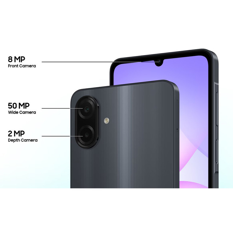 گوشی موبایل سامسونگ مدل Galaxy A07 دو سیم کارت ظرفیت 128گیگابایت و رم 6 گیگابایت - به همراه شارژر 25 وات سامسونگ، 2 عدد قاب و 1 عدد محافظ صفحه نمایش
