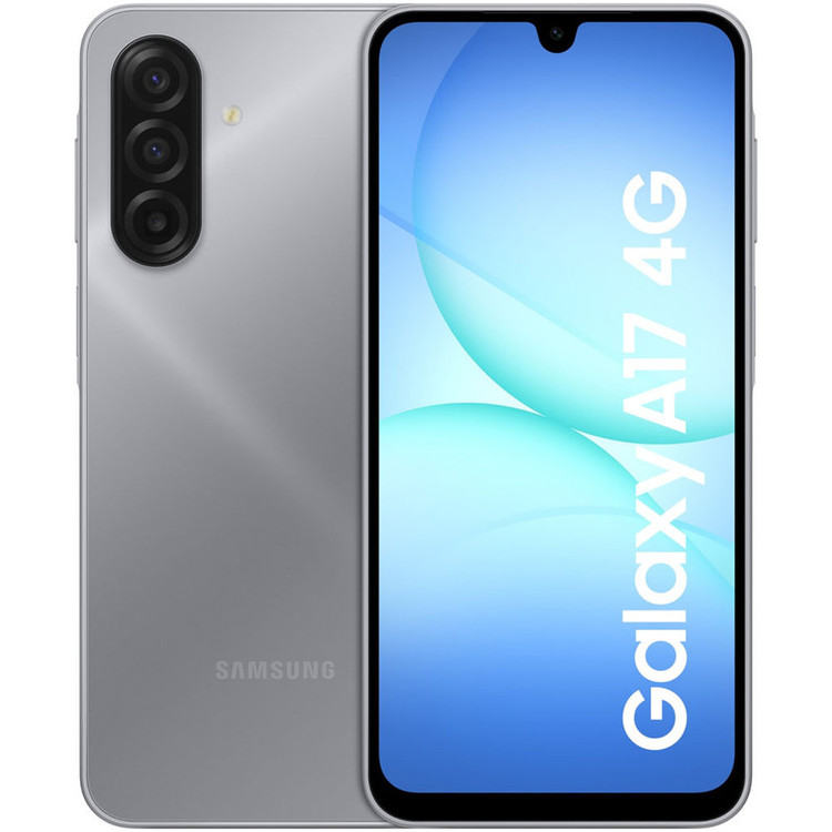 گوشی موبایل سامسونگ مدل Galaxy A17 4G دو سیم کارت ظرفیت 128 گیگابایت و رم 4 گیگابایت - به همراه شارژر 25 وات سامسونگ