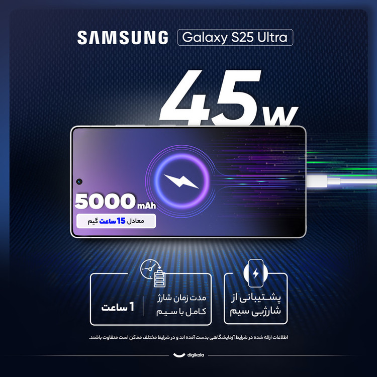 گوشی موبایل سامسونگ مدل Galaxy S25 Ultra دو سیم کارت ظرفیت 512 گیگابایت و رم 12 گیگابایت - پک کره