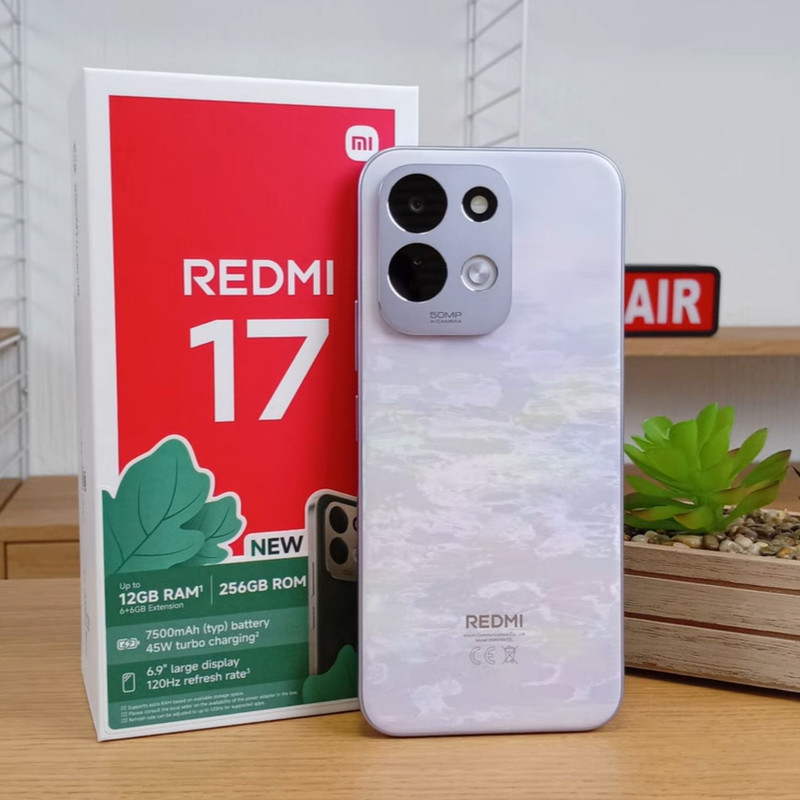 گوشی موبایل شیائومی مدل Redmi 17 4G دو سیم کارت ظرفیت 128 گیگابایت و رم 4 گیگابایت