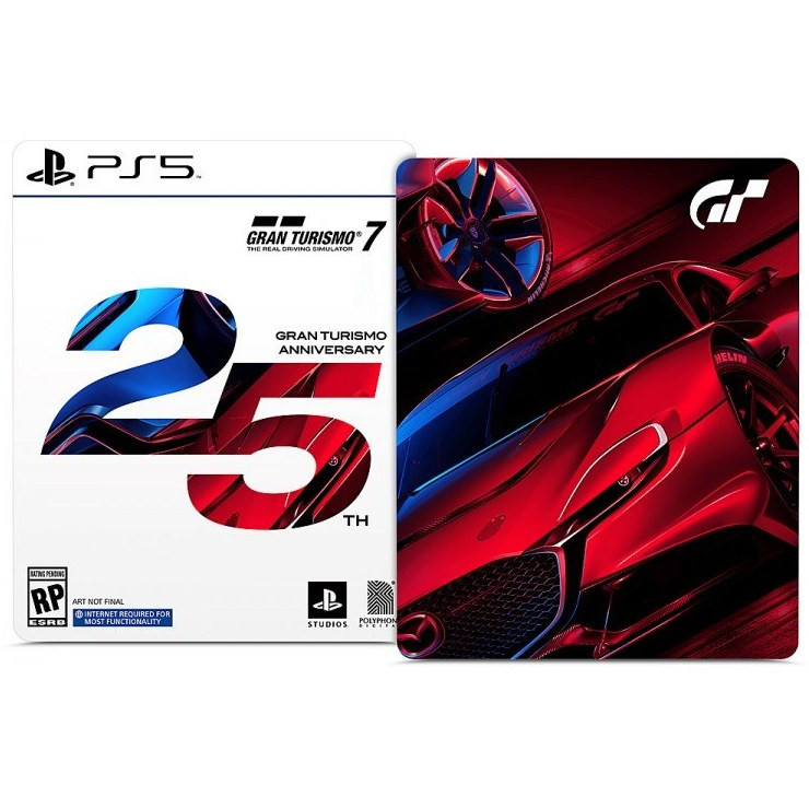بازی GRAN TURISMO 7 نسخه استیل بوک مخصوص PS5