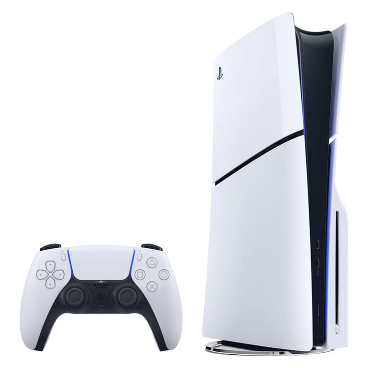 کنسول بازی سونی مدل PlayStation 5 Slim ریجن اروپا سری 2016A نسخه دیسکخور ظرفیت یک ترابایت به همراه بازی EA SPORTS FC 26