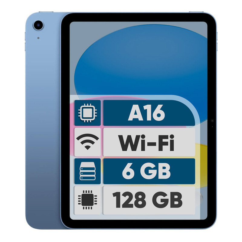 تبلت 11 اینچ اپل مدل iPad 2025 Wi-Fi ظرفیت 128 گیگابایت و رم 6 گیگابایت