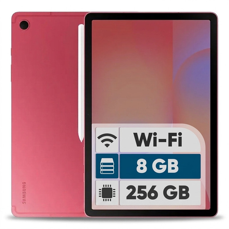 تبلت 10.9 اینچ سامسونگ مدل Galaxy Tab S10 Lite Wi-Fi با ظرفیت 256 گیگابایت و رم 8 گیگابایت، رزولوشن دوربین اصلی ۸ مگاپیکسل، پشتیبانی از قلم