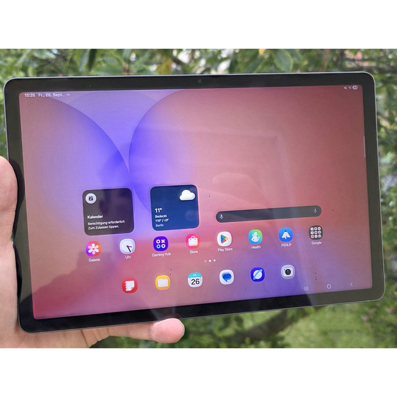 تبلت 10.9 اینچ سامسونگ مدل Galaxy Tab S10 Lite 5G با ظرفیت 128 گیگابایت و رم 6 گیگابایت، قابلیت پشتیبانی از سیم کارت، رزولوشن دوربین اصلی ۸ مگاپیکسل، پشتیبانی از قلم