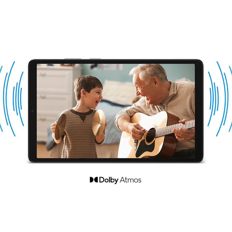تبلت 8.7 اینچ سامسونگ مدل Galaxy Tab A11 4G، ظرفیت 64 گیگابایت و رم 4 گیگابایت، قابلیت پشتیبانی از سیم کارت، رزولوشن دوربین 8 مگاپیکسل، به همراه شارژر دیواری 25 وات سامسونگ مدل EP-TA800