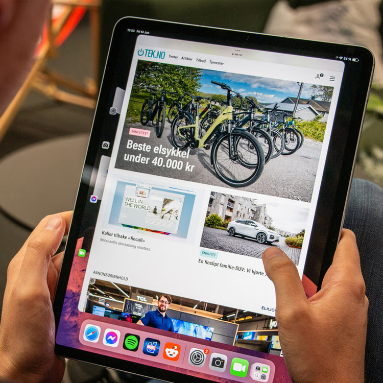 تبلت 13 اینچ اپل مدل iPad Air 2026 M4 Wi-Fi ظرفیت 128 گیگابایت و رم 12 گیگابایت، رزولوشن دوربین اصلی ۱۲ مگاپیکسل، پشتیبانی از قلم و کیبورد