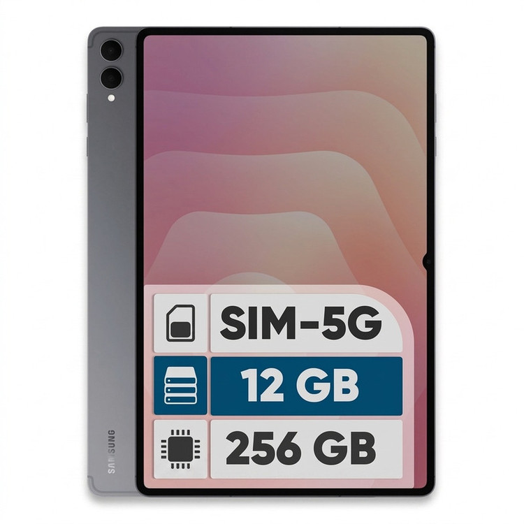 تبلت ۱۴.۶ اینچ سامسونگ مدل Galaxy Tab S11 Ultra ظرفیت 256 گیگابایت و رم 12 گیگابایت، قابلیت پشتیبانی از سیم کارت، رزولوشن دوربین ۱۳ مگاپیکسل، پشتیبانی از قلم و کیبورد