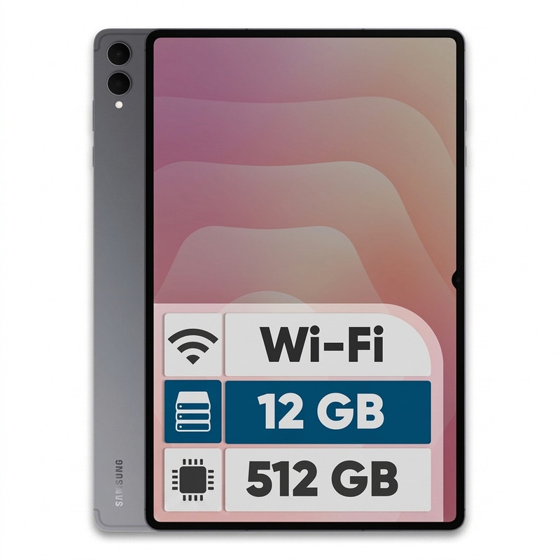 تبلت ۱۴.۶ اینچ سامسونگ مدل Galaxy Tab S11 Ultra Wi-Fi ظرفیت 512 گیگابایت و رم 12 گیگابایت، رزولوشن دوربین ۱۳ مگاپیکسل، پشتیبانی از قلم و کیبورد