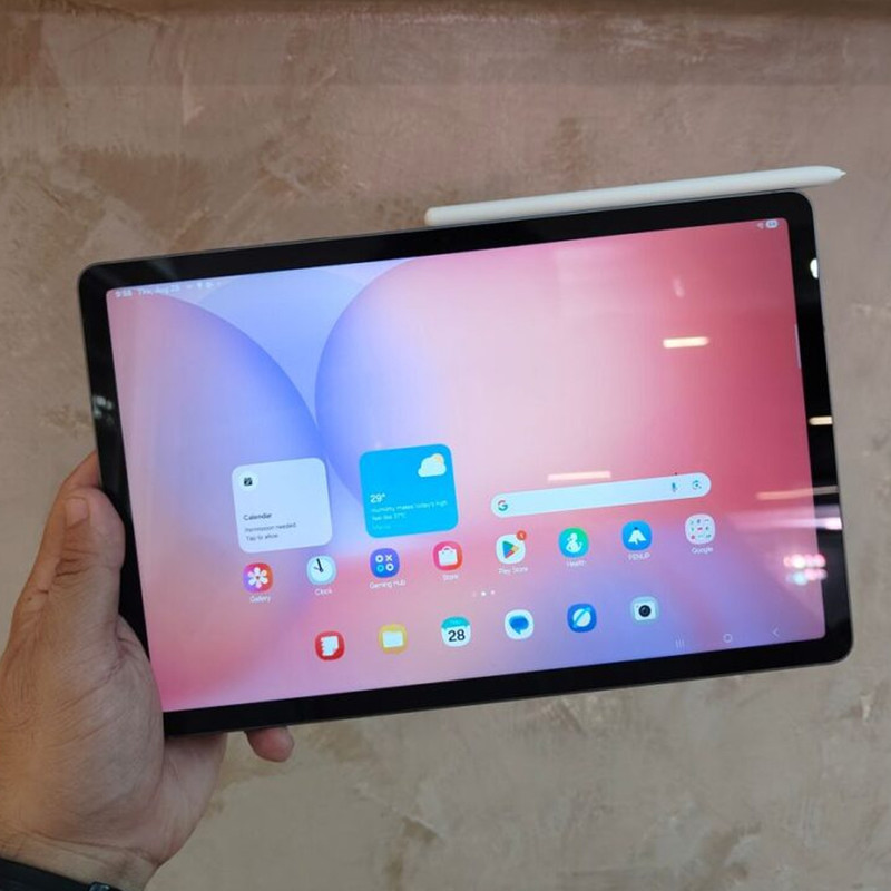 تبلت 10.9 اینچ سامسونگ مدل Galaxy Tab S10 Lite با ظرفیت 256 گیگابایت و رم 8 گیگابایت، قابلیت پشتیبانی از سیم کارت، رزولوشن دوربین اصلی ۸ مگاپیکسل، پشتیبانی از قلم