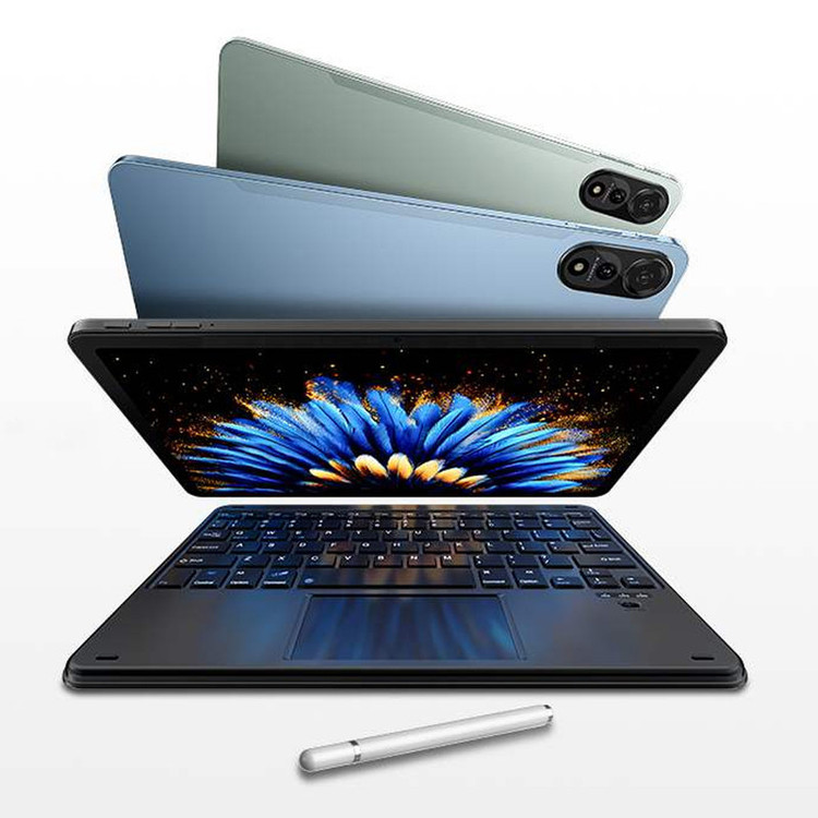 تبلت 12 اینچ بلک ویو مدل MEGA 2 Wi-Fi ظرفیت 256 گیگابایت و رم ۶ گیگابایت به همراه کیبورد و قلم