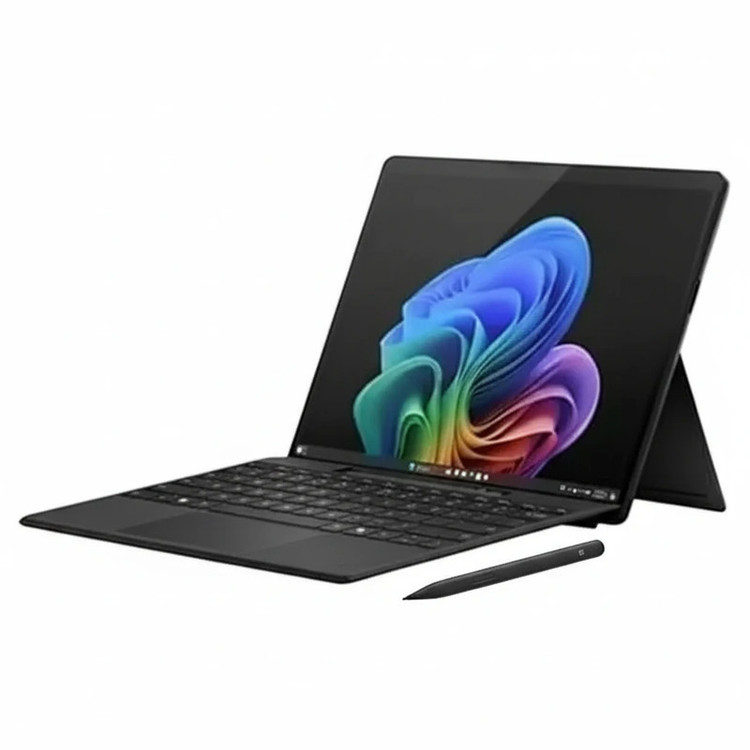 تبلت 13 اینچی مایکروسافت مدل Surface Pro 10-Core Ultra 7 165U ظرفیت 1 ترابایت و رم 64 گیگابایت به همراه کیبورد Surface Pro Copilot و قلم Slim Pen 2